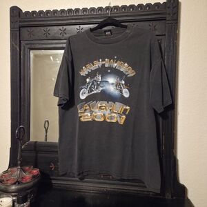 Harley-Davidson Gray 2001 Graphic Tee